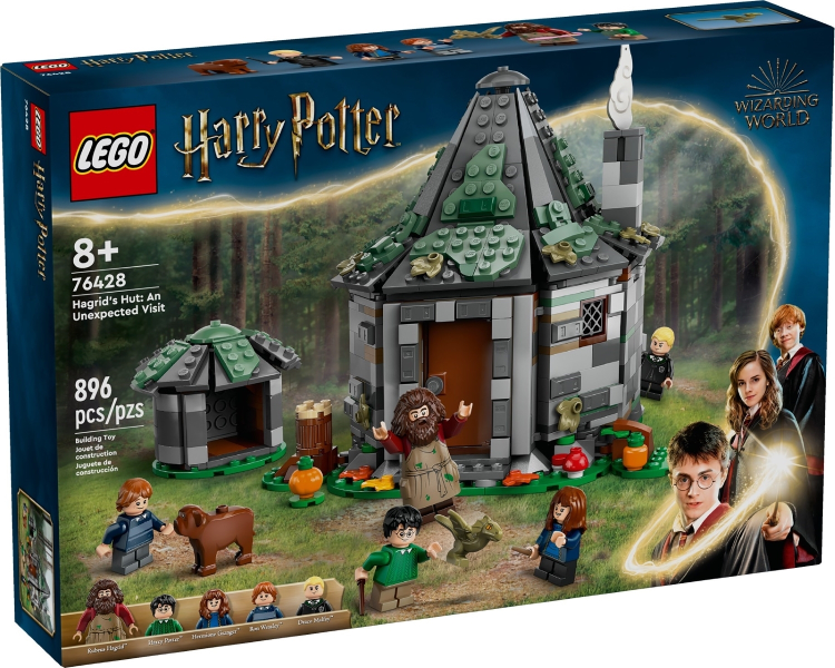 LEGO Harry Potter Hagrid's Hut 76428 box art