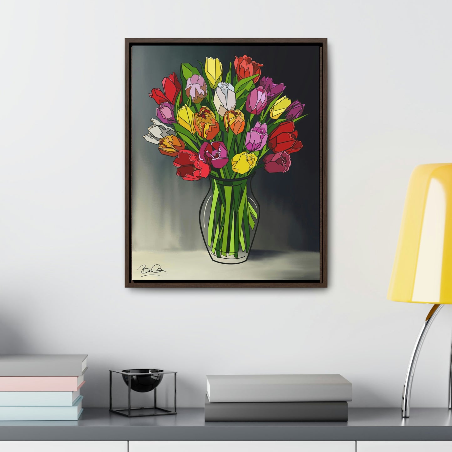 Forever Flowers Tulips - Canvas Wraps