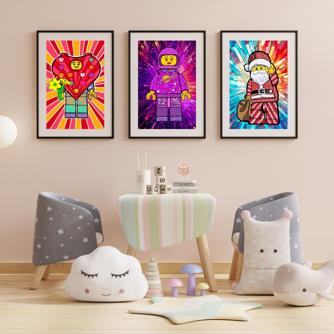 LEGO Doodle Art – Heart Man