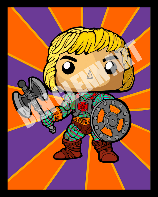 POP Doodle Art – Heman