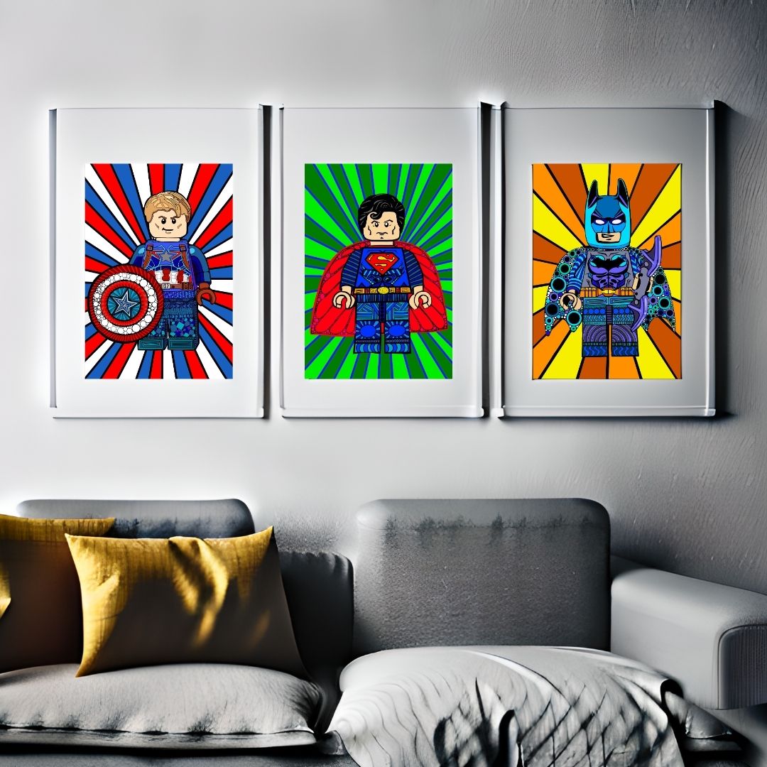 LEGO Doodle Art – Darth Vadar