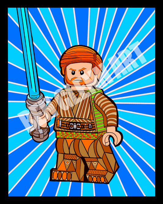 LEGO Doodle Art – Obi Wan Kenobi