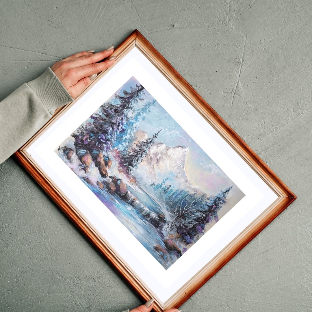 High-Resolution Chalk Landscape Digital Download (8x10, 11x14, 16x20)