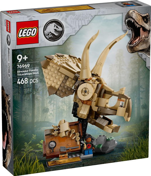 Used LEGO Dinosaur Fossils Triceratops Skull 76969, photo 2