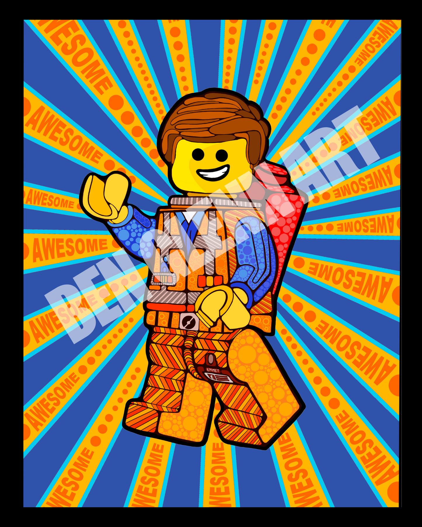 LEGO Doodle Art – Emmit