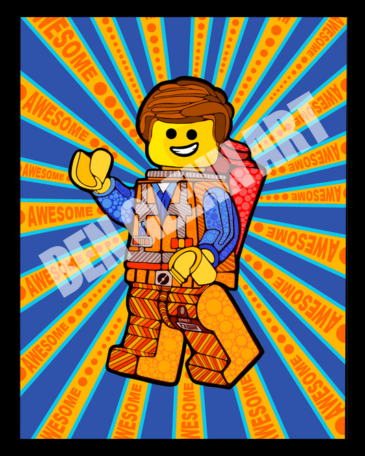 LEGO Doodle Art – Emmit
