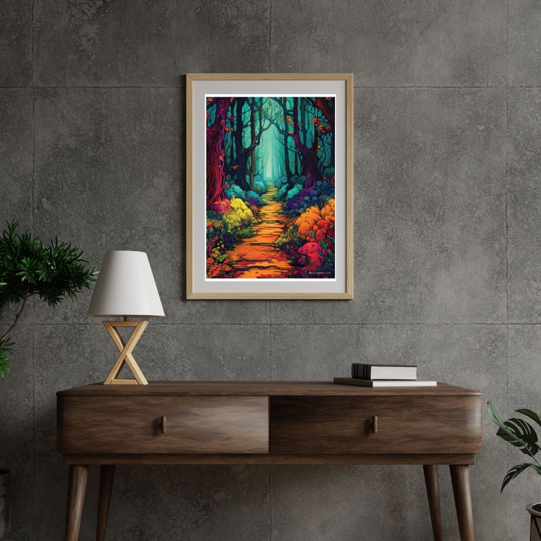 Digital Art Print by Ben Glenn - Enchanted Passage