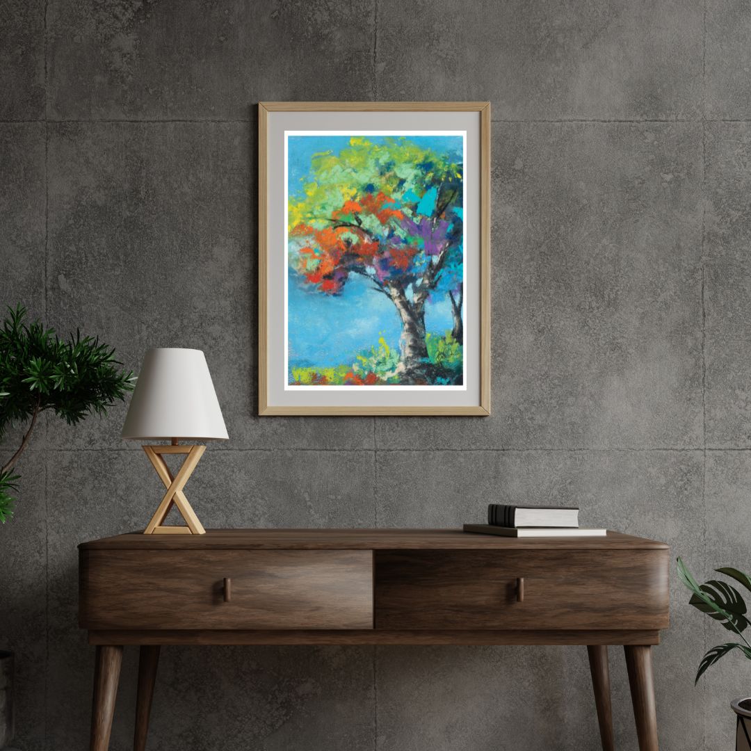 Chalk Landscape Digital Download - Colors of Life