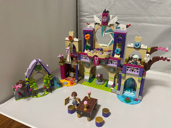 Used LEGO Elves Skyra's Mysterious Sky Castle 41078