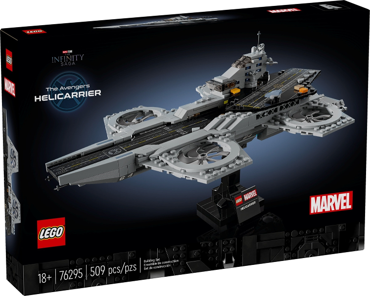 Used LEGO Marvel The Avengers Helicarrier 76295, photo 2