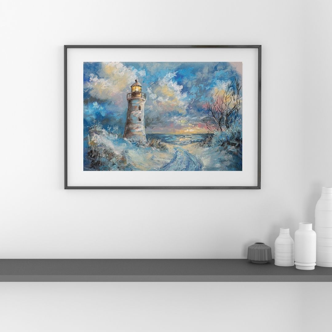 High-Resolution Chalk Landscape Digital Download (8x10, 11x14, 16x20)