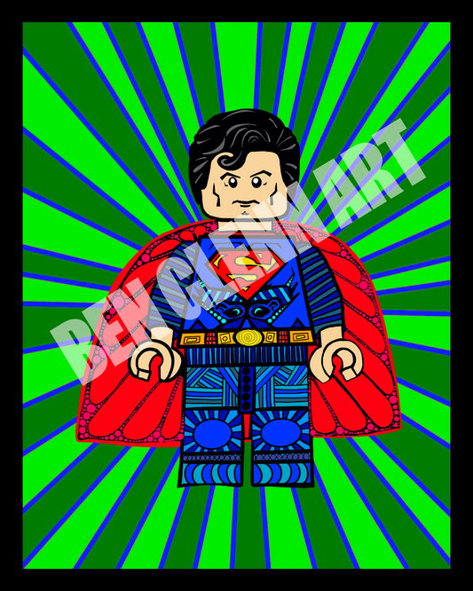 LEGO Doodle Art – Superman
