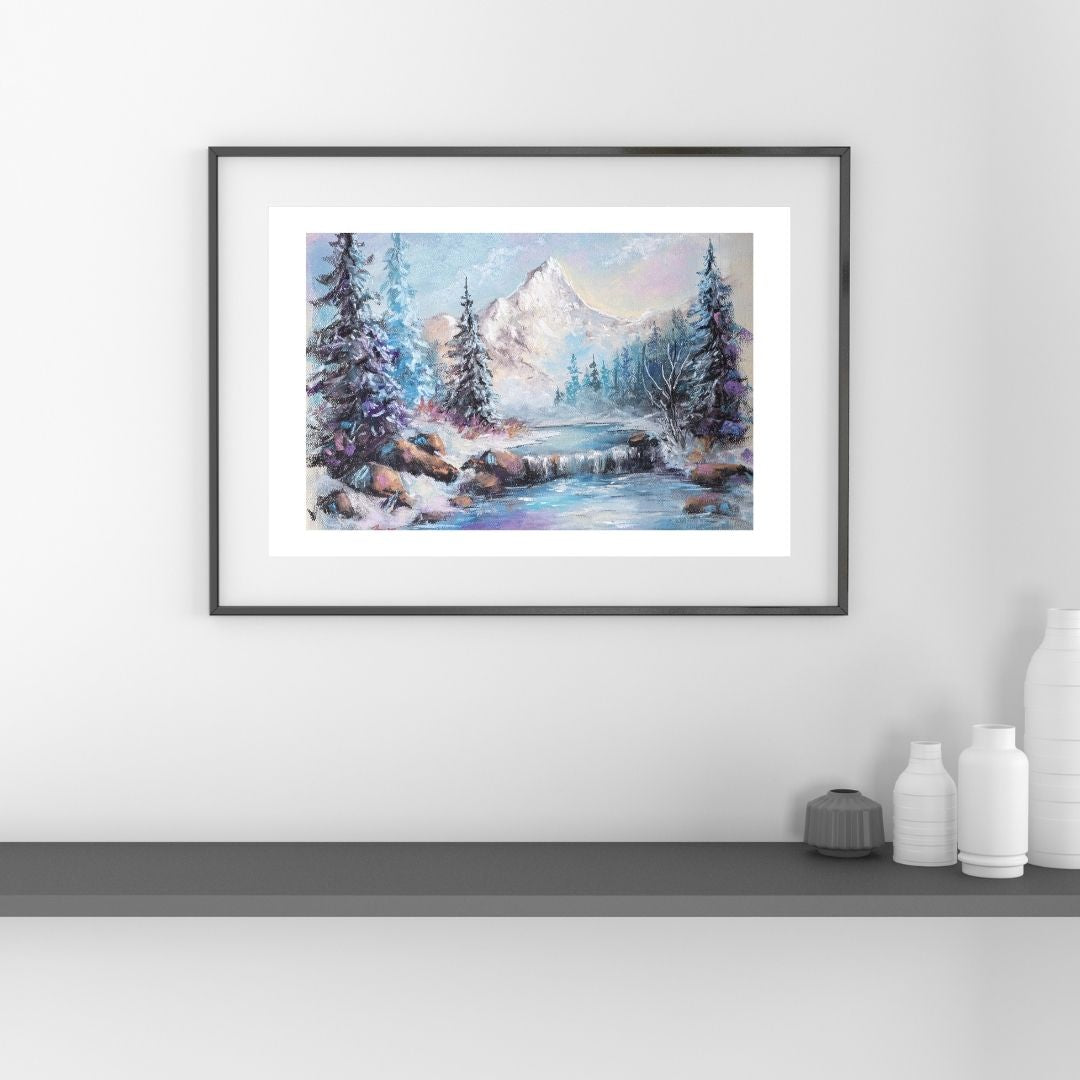 High-Resolution Chalk Landscape Digital Download (8x10, 11x14, 16x20)