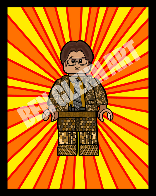 LEGO Doodle Art – Dwight