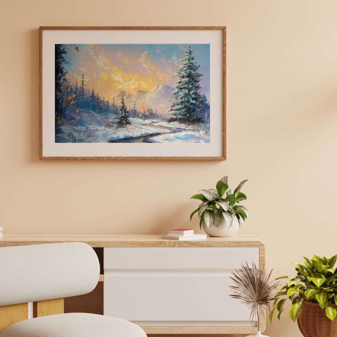 High-Resolution Chalk Landscape Digital Download (8x10, 11x14, 16x20)