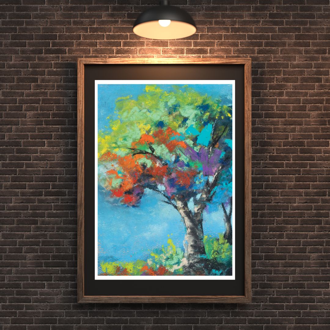 Chalk Landscape Digital Download - Colors of Life