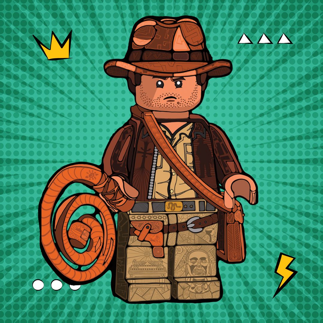 LEGO Doodle Art – Wolverine