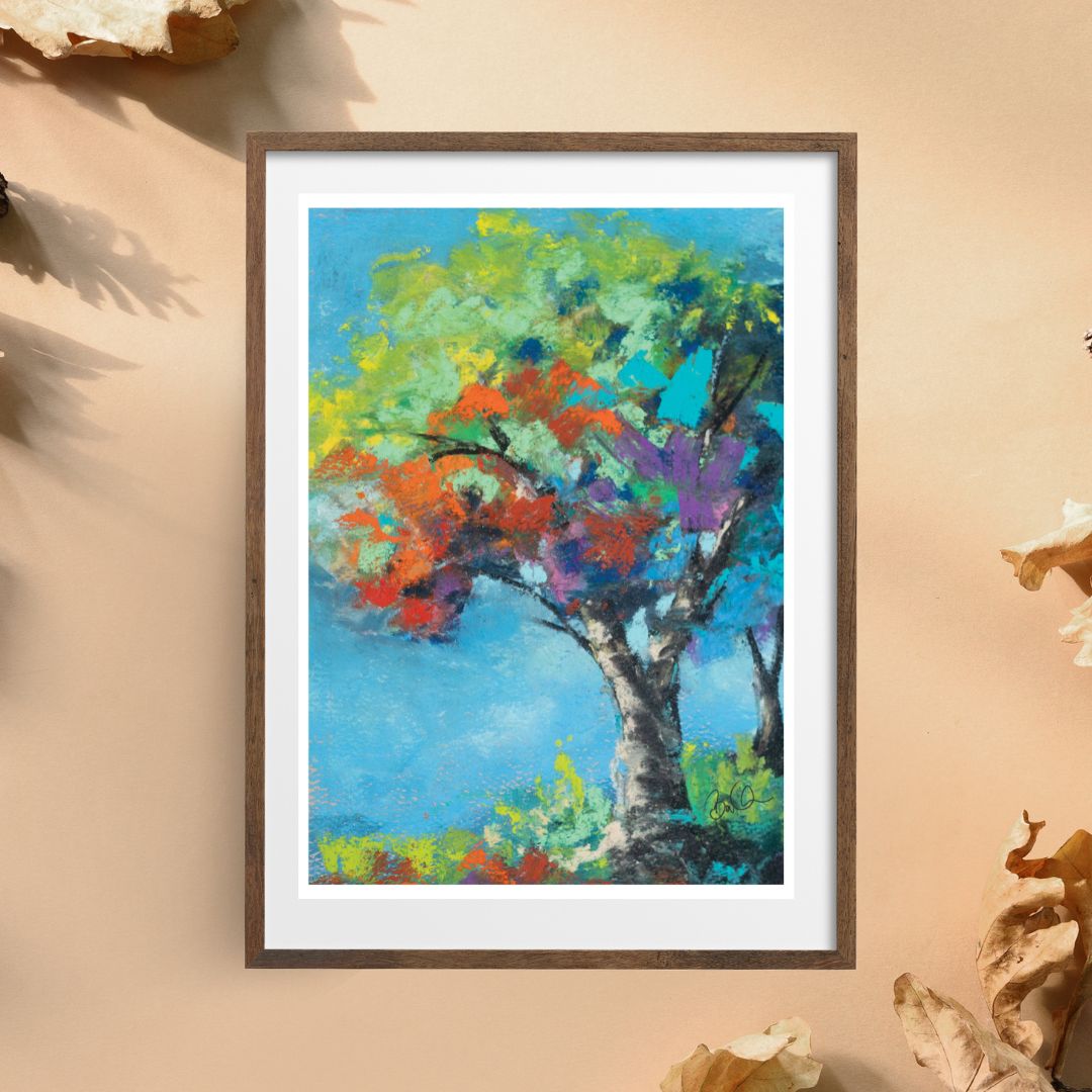 Chalk Landscape Digital Download - Colors of Life