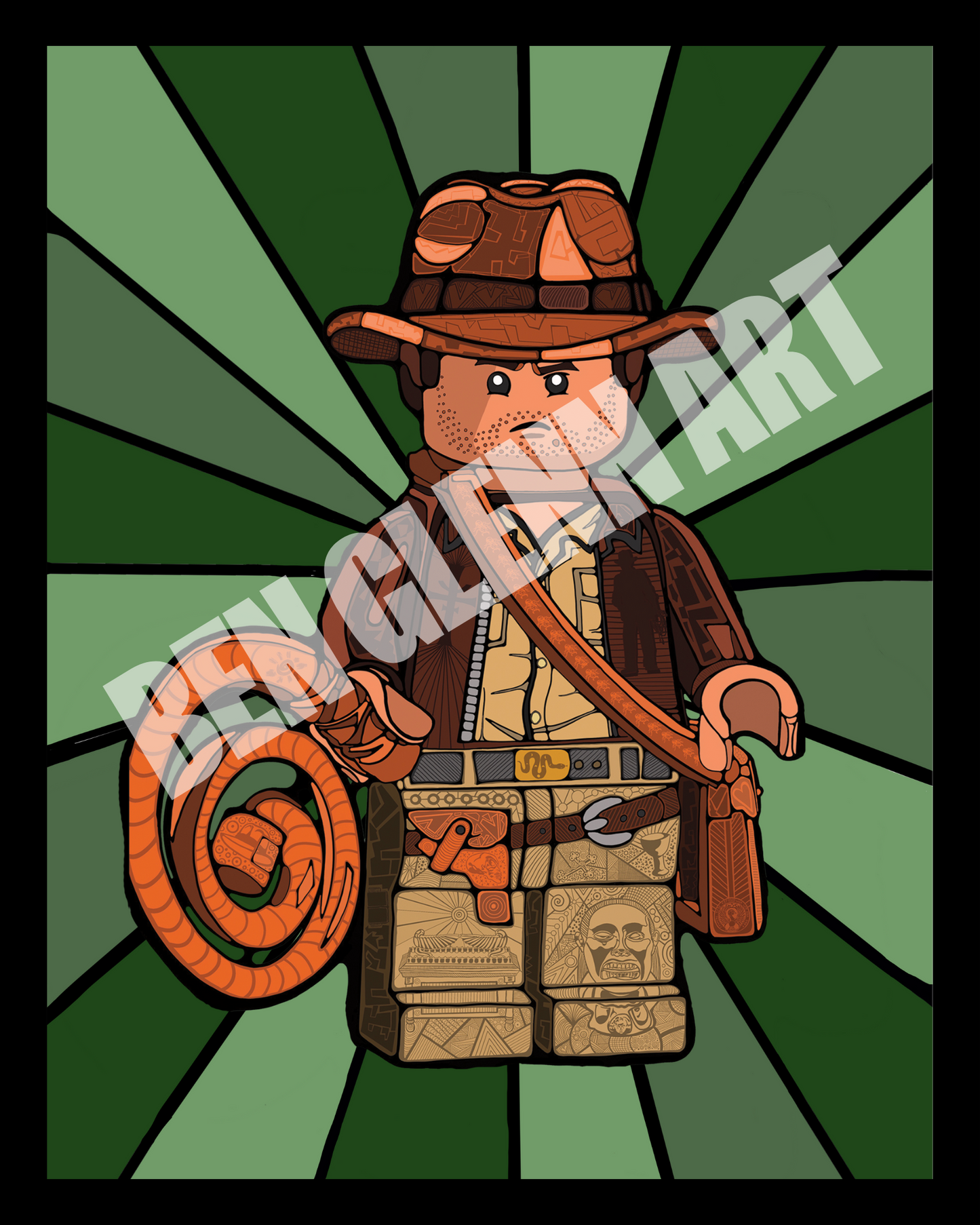 LEGO Doodle Art –Indy