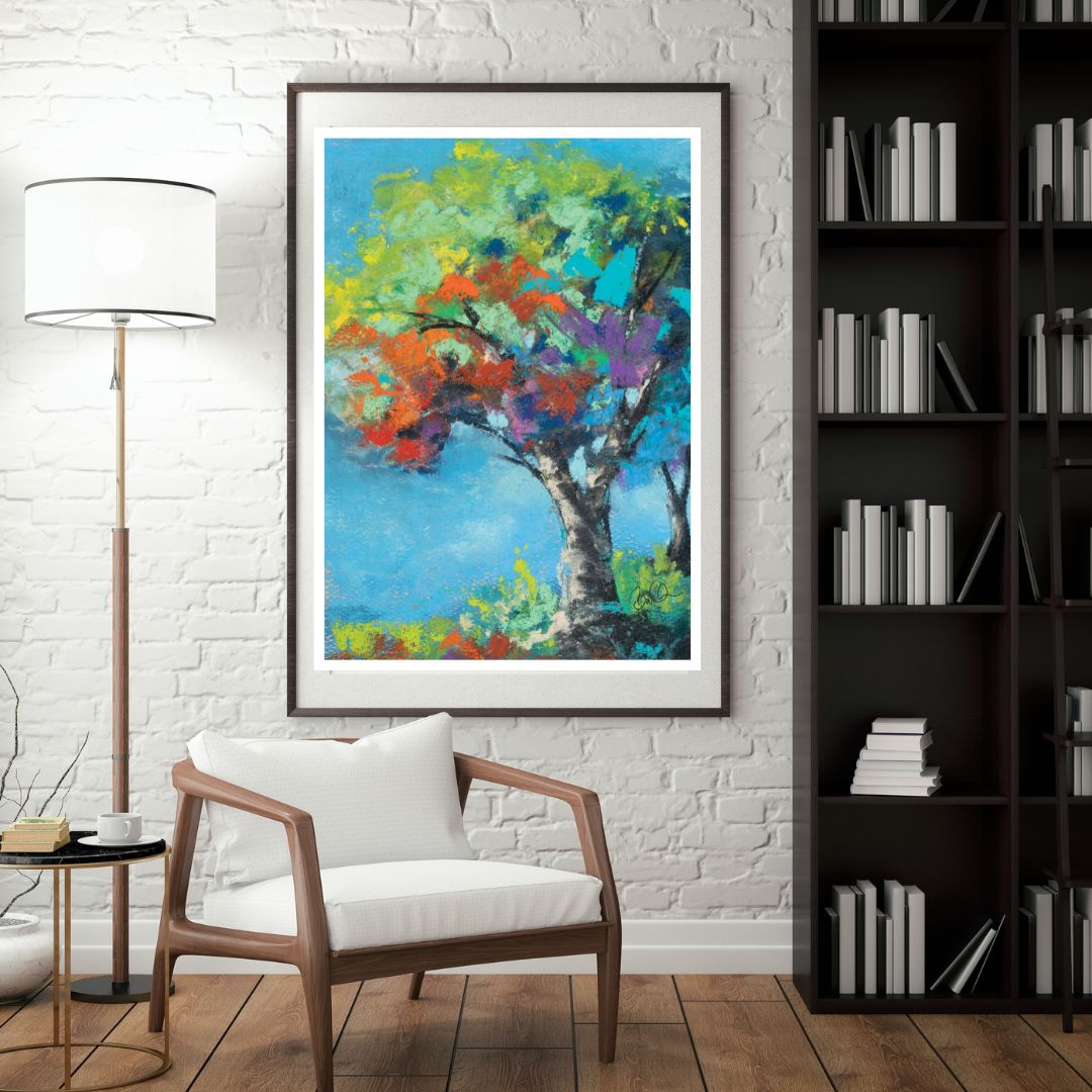 Chalk Landscape Digital Download - Colors of Life