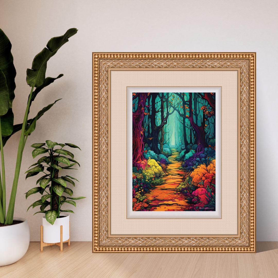 Digital Art Print by Ben Glenn - Enchanted Passage