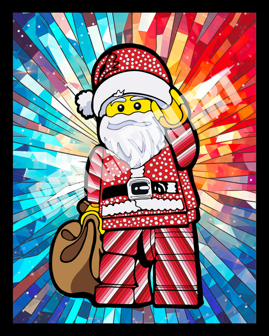 LEGO Doodle Art – Santa