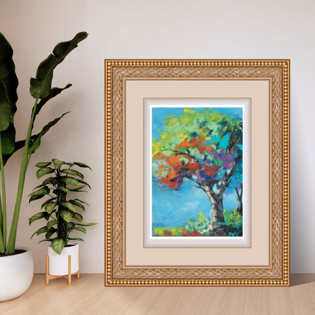 Chalk Landscape Digital Download - Colors of Life