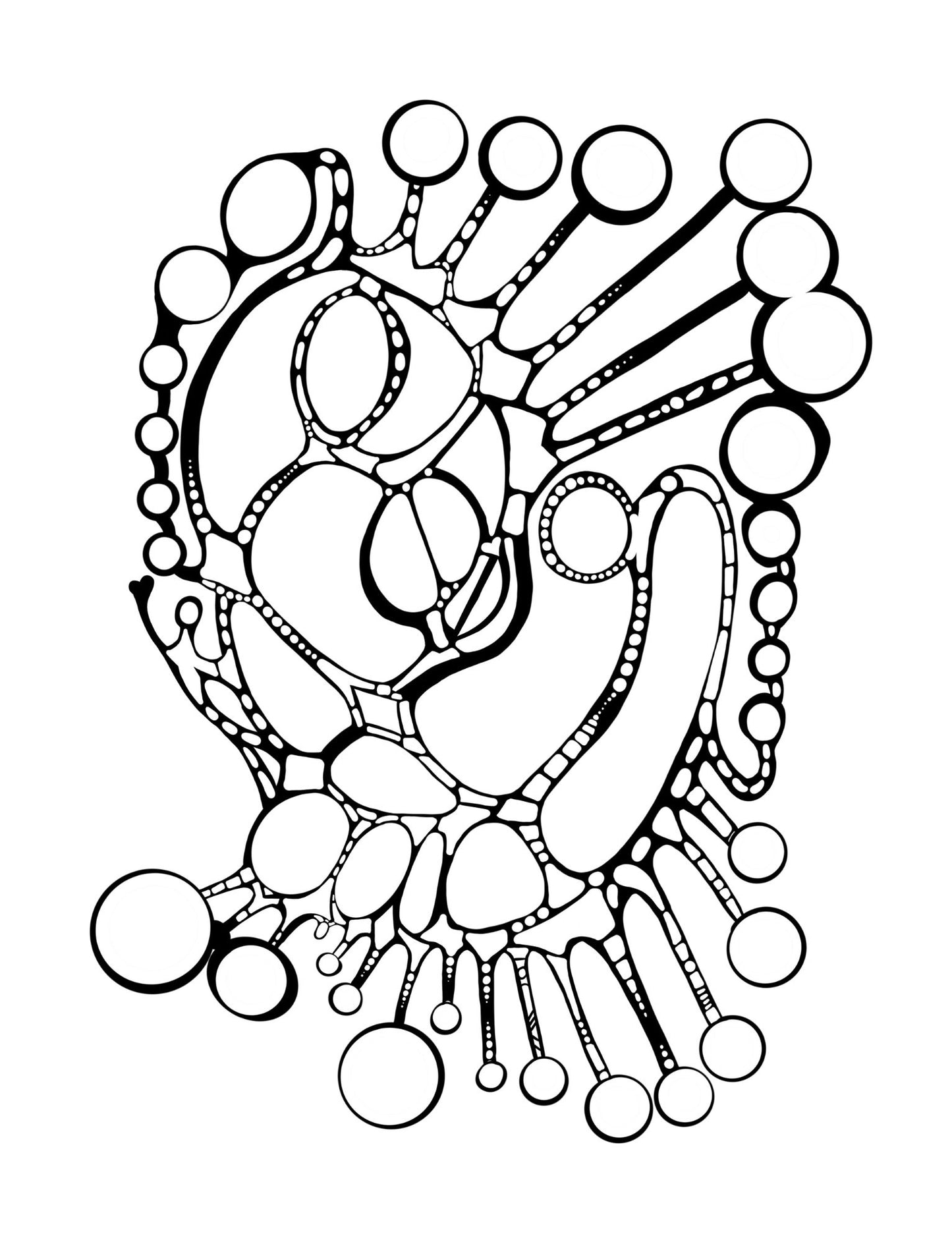 Creative Reflections: Doodles to Color and Thoughts to Ponder