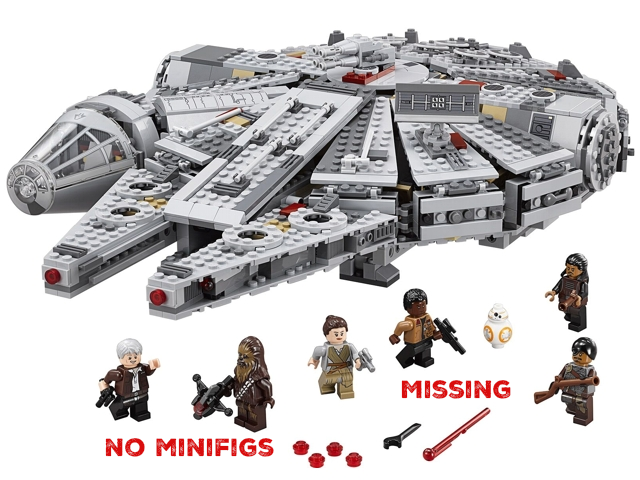 Millenium Falcon-Force Awakens 75105