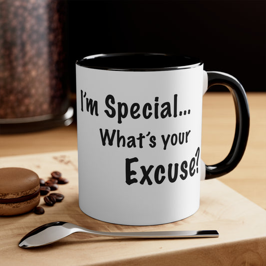 ADHD Inspired Coffee Mug - 'I'm Special, What's Your Excuse?'