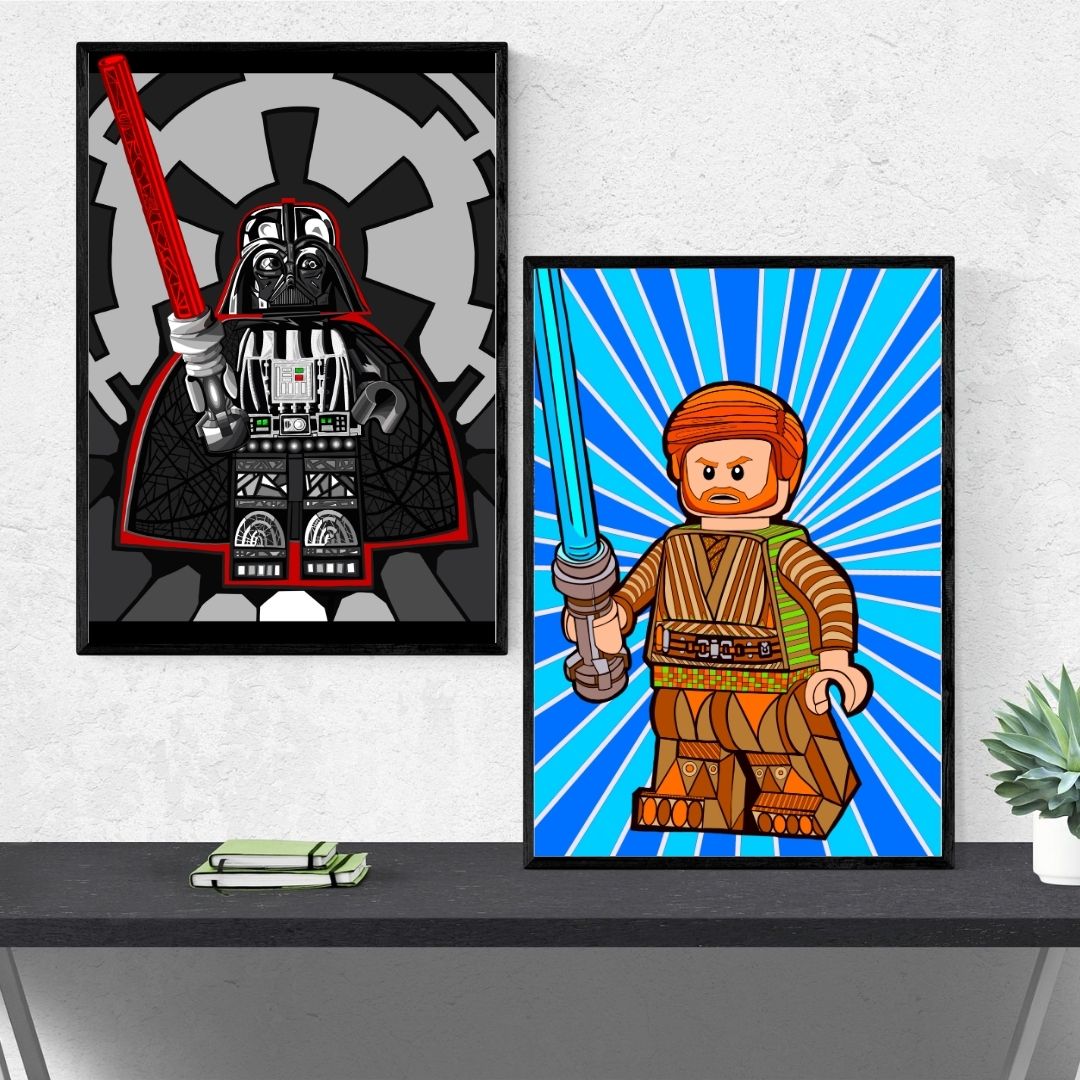 LEGO Doodle Art – Darth Vadar