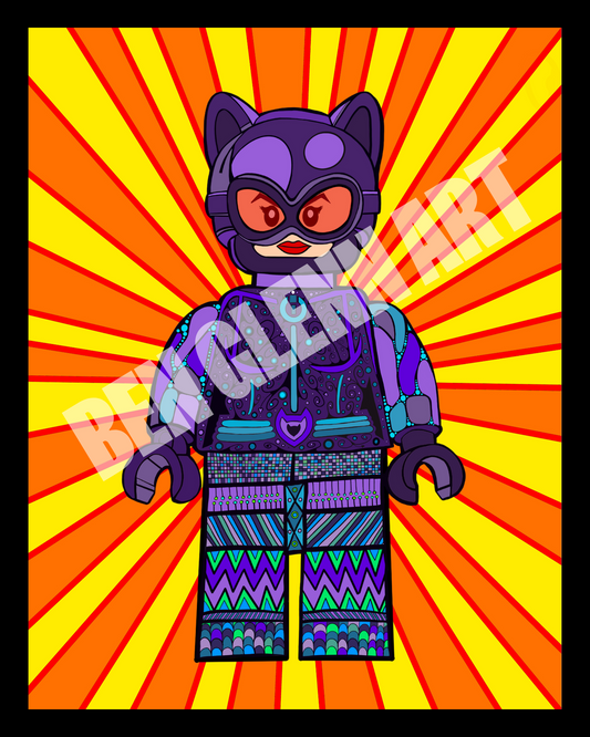 LEGO Doodle Art – Catwomen