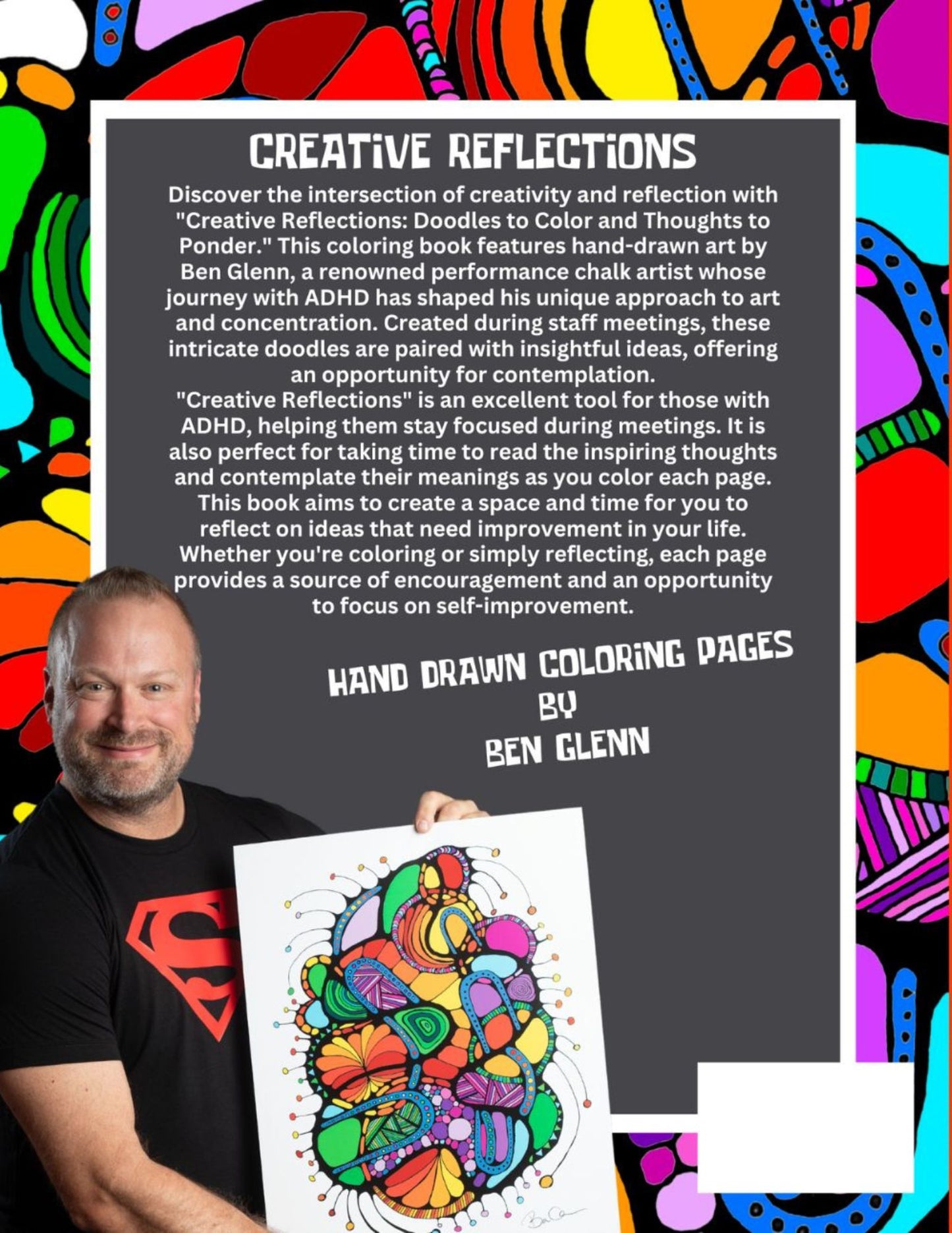 Creative Reflections: Doodles to Color and Thoughts to Ponder