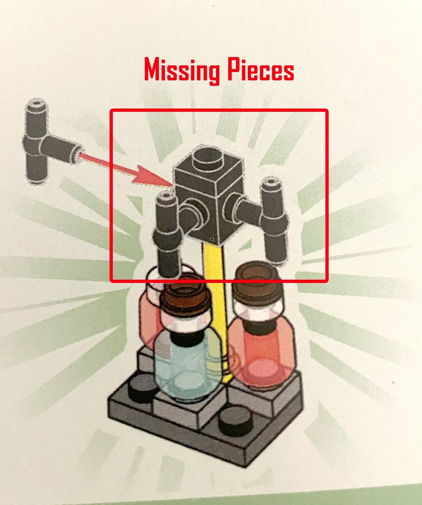 21186- Minecraft Ice Castle