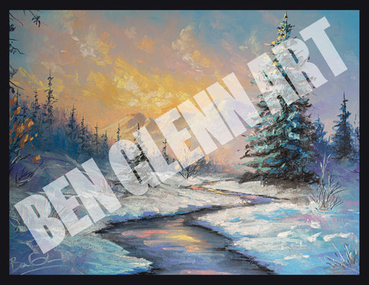 High-Resolution Chalk Landscape Digital Download (8x10, 11x14, 16x20)