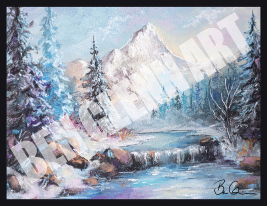 High-Resolution Chalk Landscape Digital Download (8x10, 11x14, 16x20)