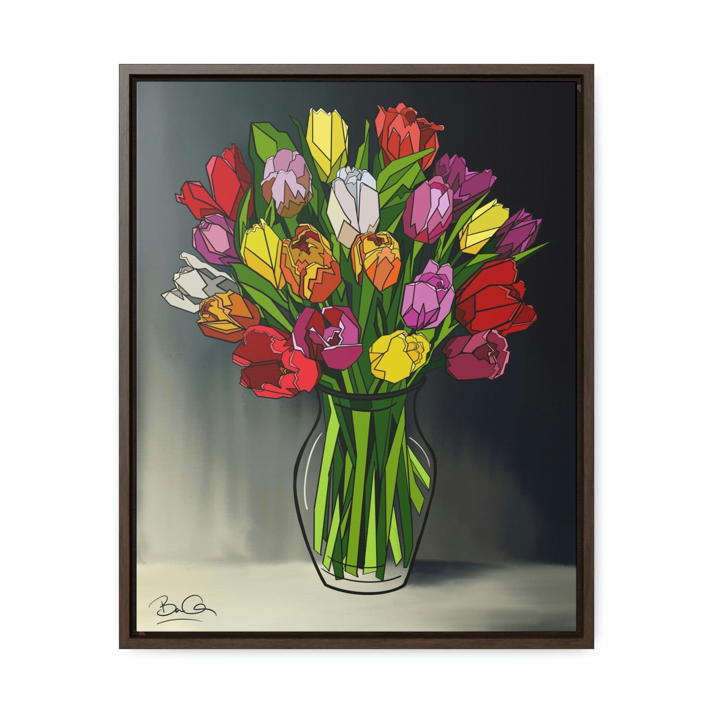 Forever Flowers Tulips - Canvas Wraps